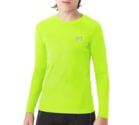 MEETYOO T-Shirts de Compression pour Garçons Compression a Manches Longues pour Enfant Base Haut Respirant à Séchage Rapide Idéal pour la Course à Pied et Le Basketball