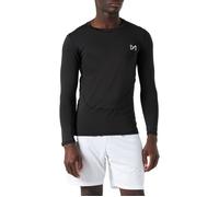 Meetyoo Tee Shirt Compression Homme Manche Longue, Baselayer Maillot Running Vetement Fitness pour Sports Jogging Musculation L