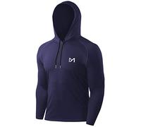 MEETYOO Tee Shirt Homme, Hauts à Manches Longues T Shirt Gym Baselayer pour Running Fitness Sports