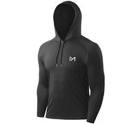 MEETYOO Tee Shirt Homme, Hauts à Manches Longues T Shirt Gym Baselayer pour Running Fitness Sports