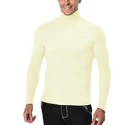 MEETYOO Tee Shirt Thermique Homme Manche Longue, Baselayer Maillot Running Vetement Fitness pour Sports Jogging Musculation Chemise