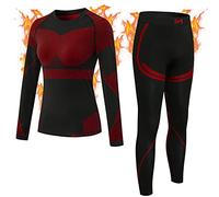 MEETYOO U26 Base Layer Set, Rosso Chiaro, S