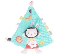 MEEVINWH Bébé Animaux poupées avec bébé Dentition Nourrissons Sucette Serviette Doux câlin Sommeil Couverture de sécurité pour l'entraînement (Lionne)