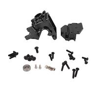 MEEVINWH Boîtier de boîte de vitesses RC en alliage d'aluminium pour MEEVIN, haute résistance, résistant à l'usure, facile à installer, portable, ensemble complet avec vis et (Noire)