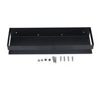 MEEVINWH Étagère Murale de Salle de Bain en Acier Inoxydable, pour Un Rangement Durable antirouille, avec Garde-Corps, Finition Mate élégante, Facile à Nettoyer, pour Organisateur