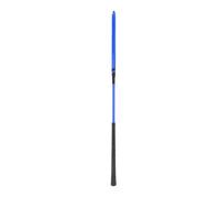 MEEVINWH Fouet équestre, pour entraînement et compétitions, Cuir Verni de qualité supérieure, poignée antidérapante en Silicone, Longueur Totale 65 cm, cravache Durable et (Bleue)