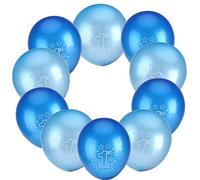 MEEVINWH Lot de 10 ballons en latex nacré pour 1er ou 2ème anniversaire de bébé, anniversaire, fête de mariage, décoration d'intérieur (1 an)