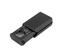 MEEVINWH Mini Loupe de bijoux de poche à Double lentille 30X/60X avec lumières UV LED, Loupe en verre de Type traction