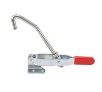 MEEVINWH Pince à bascule à crochet en J, robuste, pour machines à scier d'établi, automobile, projets de menuiserie, capacité de maintien de 170 kg, construction en fer laminé à