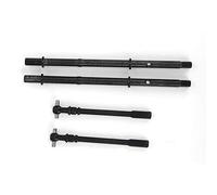 MEEVINWH RGT 1/10 Arbre d'entraînement sur chenilles à bascule, essieu avant et arrière en aluminium léger pour voiture RC, pièce de rechange durable, accessoire de mise à niveau