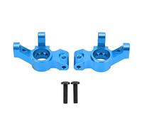 MEEVINWH Support de moyeu de bras d'articulation arrière de voiture RC, en alliage d'aluminium haute résistance, pour modèles Traxxas 4-Tec 2.0 3.0 et C8, pièce de mise à niveau (bleu)