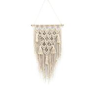 MEEVINWH Tenture murale en coton bohème pour décoration d'intérieur, macramé fait à la main avec perles, couleurs vives, ne se décolore pas, pour mariage, fête prénatale, fête des mères