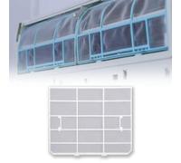 MeevrgR 1 filet anti-poussière pour climatiseur suspendu en plastique, 1 pièce suspendue adaptée pour l'intérieur ce qui peut réduire la performance et l'efficacité (30,2 x 25 cm)