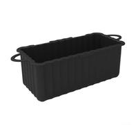 MeevrgR à Gâteau en Silicone 12 - Pour Chocolat Guimauve Brownies Pudding - Antiadhérent Four Micro-onde Congélateur Air Fryer - Vert 23,5x12,5cm(black)