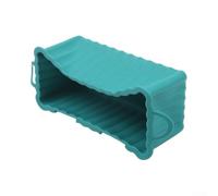 MeevrgR à Gâteau en Silicone 12 - Pour Chocolat Guimauve Brownies Pudding - Antiadhérent Four Micro-onde Congélateur Air Fryer - Vert 23,5x12,5cm(green)