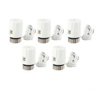 MeevrgR Actionneur de chauffage électrique 230 V - Normalement fermé M30 x 1,5 mm, filetage M30 x 1,5 mm, contrôle de la vanne de radiateur et de chauffage IP54 étanche (normalement fermé)