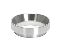 MeevrgR Anneau de dosage magnétique et anti-mouches pour 51, 53, 58 mm, poignée porte-filtre expresso, entonnoir de distribution (argent-53 mm)