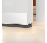 MeevrgR Bande de joint de porte autocollante à trois couches, insonorisante, coupe-vent, trois couches autocollante pour intérieur et maison, ce qui la rend accessible à tout le monde (blanc-S)