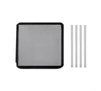 MeevrgR Brise-vue pour fenêtre de toit de véhicule récréatif avec 75 % de protection solaire et maille respirante de densité moyenne pour l'extérieur Noir 41 x 41 cm Protège des insectes