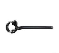 MeevrgR Brosse de nettoyage pour machine à café expresso, 58 mm, pour porte-filtre de groupe, écran de douche, suceur plat d'angle, outil d'entretien noir