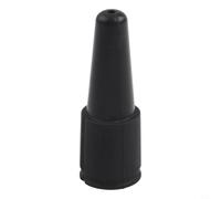 MeevrgR Buse à vapeur en silicone pour machine à café - Embout de rechange pour mousseur à lait - Accessoire pour baguette à vapeur barista - 3,7 x 1 x 1 cm - Noir