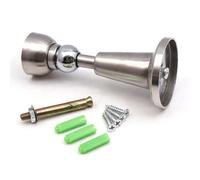 MeevrgR Butée de porte magnétique, butée de porte en acier inoxydable, résistance 2 pièces d'arrêt en acier inoxydable, magnétique, convient pour l'extérieur et l'intérieur