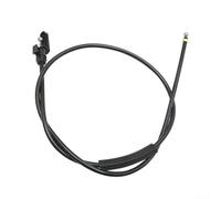 MeevrgR Câble de déverrouillage capot avant Porsche pour Cayenne 2003-2010 - 95551153100 - Boîtier ABS noir avec fil intérieur en acier