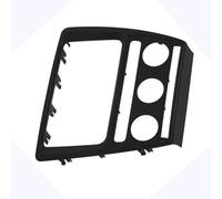 MeevrgR Cadre de façade d'autoradio pour Skoda Octavia 2004-2010 - Intégration transparente du tableau de bord - Résistant à l'abrasion - Matériau ABS noir