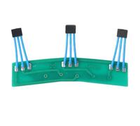 MeevrgR Capteur à Hall électrique 120° PCB pour moteur différentiel à onde sinusoïdale 41F, compatible avec les moteurs à 2 roues E-for Bike - Vert avec câble