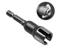 MeevrgR ouille à écrou papillon fendue, rapide et facile à utiliser, acier au chrome vanadium, longueur 66 mm