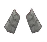 MeevrgR Coque de feu arrière en ABS pour Ford Mustang 2024-2025, lentille fumée, cadre de feu arrière avec design aérodynamique, étanche IP67 noir, accessoire de style extérieur