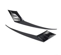 MeevrgR Coque de phare avant pour Honda pour Accord, contour des paupières noires brillantes compatible avec les modèles 2023-2024, accessoire de style de capot de pare-chocs