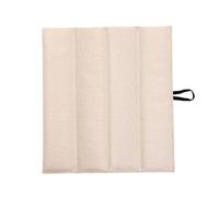 MeevrgR Coussin de siège portable pliable pour voyage en plein air, coussin isolant résistant à l'humidité et à la chaleur, tissu Oxford 600D, rembourrage en coton perlé doux, 32 x 29 cm, vert kaki