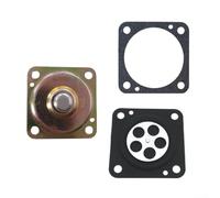 MeevrgR Couvercle de carburateur avec diaphragme et joint d'étanchéité pour moteur Wacker WM80, pièce de rechange OEM 300104 pour BS 42Y à 62Y Rammers
