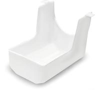 MeevrgR Couvercle de lentille de hotte de cuisine, coque en plastique résistant à l'huile, diffuseur de réduction d'éblouissement pour hottes d'aération de cuisine, pièce de rechange blanche facile à