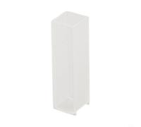 MeevrgR Cuvette en verre optique, chemin de lumière de 5 à 50 mm | Cellule de laboratoire résistante à la chaleur pour analyse par spectrophotomètre, 2 côtés transparents, volume de 3,5 ml, longueur