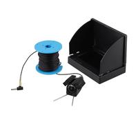 MeevrgR Détecteur de poissons de 10,9 cm avec caméra de pêche sous-marine grand angle de 220 ° pour détection de rivière et de bateau jusqu'à 100 m Batterie 5000 mAh 4,3 IPS + caméra 15 m