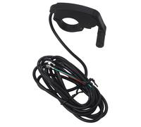 MeevrgR E-for Bike Thumb Throttle for 22mm Right Guidon 3-Pin Speed Controller for Bike and Scooter, Black Female Head