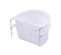 MeevrgR Ensemble de gamelles en plastique pour oiseaux, distributeur d'eau