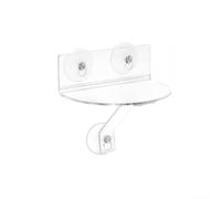 MeevrgR Étagère transparente en acrylique pour plantes - 5 mm d'épaisseur avec ventouses pour plantes d'intérieur et décoration - Capacité de 2 à 5 kg (1)