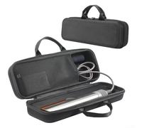 MeevrgR Étui de rangement en EVA pour Dyson Airstrait HT01, étui de voyage rigide, sac de rangement pour voyage, résistant aux chocs et étanche, protection pour accessoires de fer à lisser, Noir