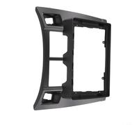 MeevrgR Façade d'autoradio 2 DIN pour Toyota Yaris Platz 2008-2011, adaptateur de montage en plastique ABS pour radio, stéréo, lecteur DVD, GPS, tableau de bord (noir)
