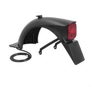 MeevrgR Garde-boue arrière avec support de feu arrière pour Segway pour Ninebot E2 E2 Plus - Garde-boue ABS design Ducktail