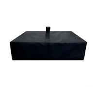 MeevrgR Housse anti-poussière pour tourne-disque Audio-Technica AT-LP60X/LP60XBT 600D Oxford (38,5 x 37,5 x 9 cm)