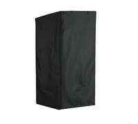 MeevrgR Housse de niche pour chat d'extérieur robuste en tissu Oxford 420D résistant aux intempéries, aux UV, à la pluie, à la neige, facile d'accès, 72 x 72 x 181 cm (63,5 x 63,5 x 181 cm)