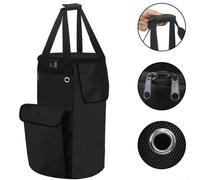 MeevrgR Housse de réservoir de propane résistante à l'eau de 9 kg avec rabat latéral pour l'accès au tuyau et poches en maille pour une utilisation en extérieur