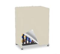 MeevrgR Housse imperméable pour panier de basket-ball durable avec aération latérale respirante, accès à la fermeture éclair sur le devant et poignée pratique pour la protection du matériel de sport