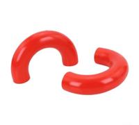 MeevrgR Housses de crochet de remorquage avant en silicone rouge pour Ford F-150 2015-2024 pour Bronco Outer Banks 2021-2024 pour Toyota pour Tundra 2018-2021