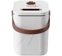 MeevrgR Humidificateur de bureau à double buse avec grande capacité de 1,8 L, veilleuse ambiante et arrêt automatique pour chambre à coucher, brume silencieuse inférieure à 36 dB (blanc)