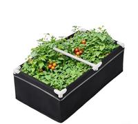 MeevrgR Jardinière surélevée portable en tissu respirant et flexible pour un meilleur drainage et un jardinage confortable (50 x 50 x 30 cm)